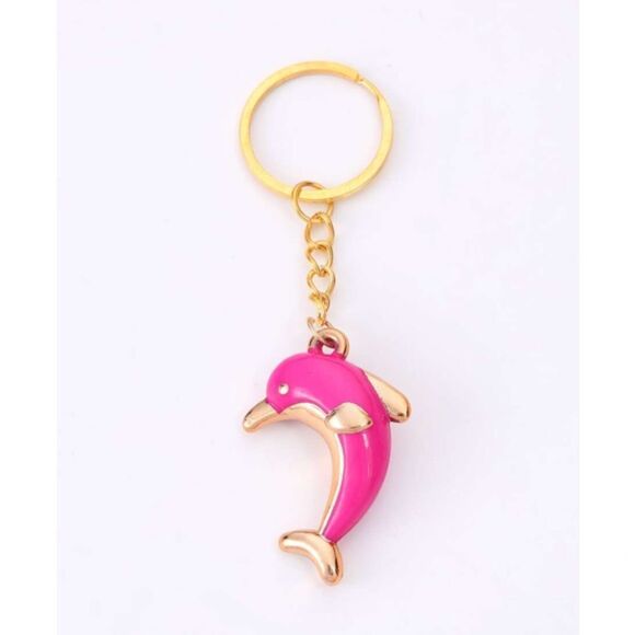 Dolphin 🐬 Charm Keychain - Picture 2 of 3